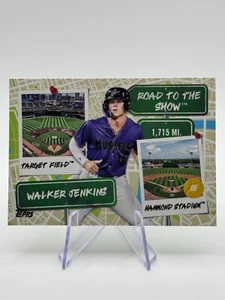 2024 Topps Pro Debut #RTTS-2 WALKER JENKINS | Road to the Show - Picture 1 of 2
