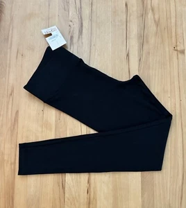Neu Esprit Baumwolle Stretch Leggings Hose Gr. M Schwarz - Bild 1 von 2