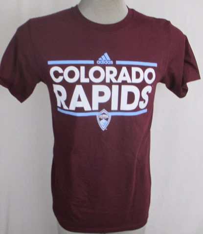Colorado Rapids MLS Adidas Men's Short Sleeve Graphic T-Shirt Cover