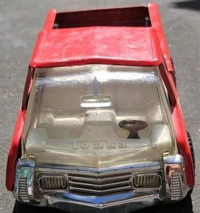 Vintage Tonka Pickup Truck Red Pressed Steel 1970 Free Fast Despatch Post Aus - Picture 1 of 8