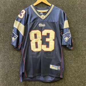 🔥🔥Reebok On Field New England Patriots Wes Welker Jersey Size 52 Well Used - Picture 1 of 18