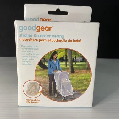NUEVO EN CAJA Universal Red Cochecito de Bebé Portabebés Jogger Mosquito Insecto Red Cubierta Foto 1 de 4