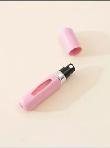 Flacon Rose Rechargeable Parfum Vapo Tube Bouteille Vide Spray Voyage 5ML Fr - Foto 1 di 5