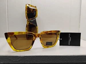 Kendall + Kylie Kardashians "Sadie KK5145CE 218 Women's Sunglasses Amber / Brown - Picture 1 of 4