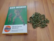 VINTAGE 1983 AIRFIX HO/OO NATO INFANTRY SOLDIERS COMPLETE 48 FIGURES