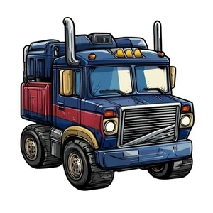 Transformer Funko Pop Vinyl Car Decal Sticker – Waterproof & UV-Resistant - Picture 1 of 1