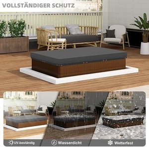 Poolabdeckung Rund /Rechteckige Wasserdicht Solarplane Pool Winterplane 200 g/m2 - Bild 1 von 18