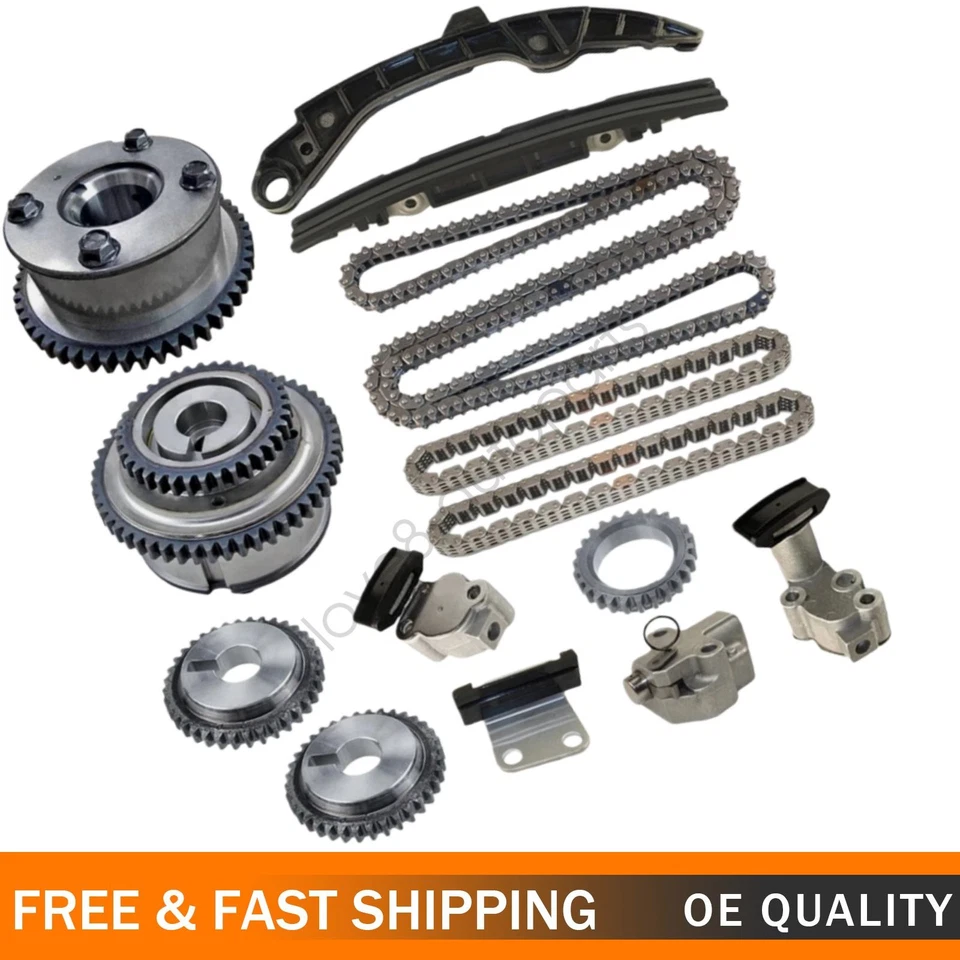 Timing Chain Kit For Nissan Infiniti QX60 Altima Murano Pathfinder VQ35DE 3.5L - Imagem 1 de 4