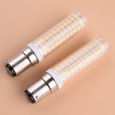 2X BA15D LED Lamp 136-2835 Corn Light Bulb Ceramics Light Lamp 10W 220V/240V - Image 1 of 4