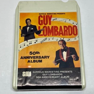 Vintage Guy Lombardo 50th Anniversary Album 8 Track Tape W/O Sleeve Tested Works - Imagen 1 de 11