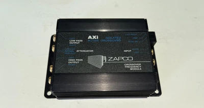 Zapco AX-I 2-way electronic crossover - Image 1 of 4