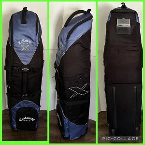 Callaway X Series 2-Rollen sichere Golfschläger & Tasche Reiseträger blau/schwarz - Bild 1 von 24