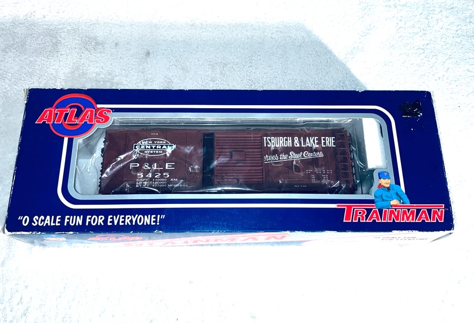 40' Sliding Door Box Car: Pittsburgh & Lake Erie #5425 (Atlas #0503-1, O Gauge) - Image 1 of 4