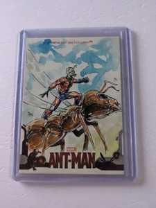 2015 Upper Deck Marvel Ant-Man boceto 1/1 de Don Mark Noceda - Imagen 1 de 2