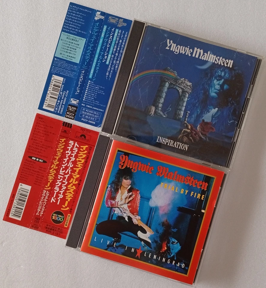 (good price!!) YNGWIE MALMSTEEN - 2 CD in One Set - JAPAN OBI Foto 1 de 1