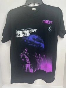 My Chemical Romance Danger Days Women's T-Shirt Sz M Black 202 Tag - Picture 1 of 6
