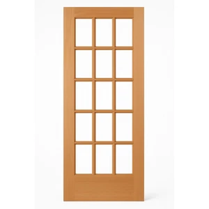 PREMDOR Unfinished External Hardwood 15L Unglazed Door + Nationwide Delivery - Picture 1 of 4