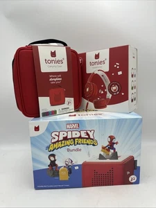 Paquete de reproductor de audio Tonies Toniebox con Marvel's Spidey y auriculares - Imagen 1 de 6