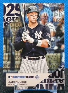 Aaron Judge Foil 2025 Topps Series 1 #TG-2 Training Grounds Grapefruit Yankees  - Picture 1 of 9