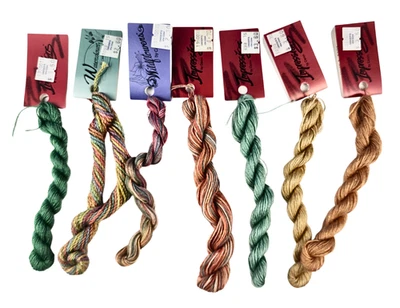 Lot of 7 Needlepoint Thread/Floss/Skeins by Caron ~ Impressions ~ Watercolours - Image 1 of 4