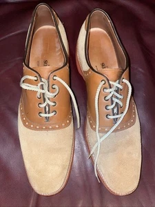 Allen Edmonds Oakmont Oxfords Leather Dress Shoes Brown 11 AA - Picture 1 of 14