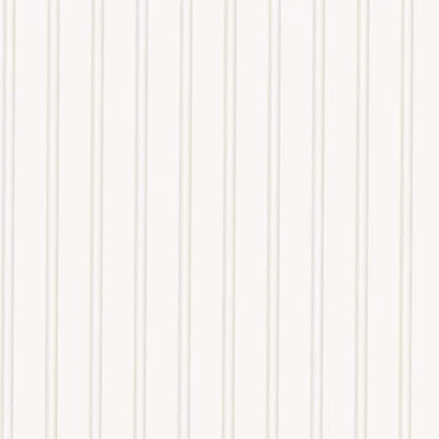 Rollo de papel tapiz prepegado de vinilo blanco resistente a la humedad (cubiertas 56 cuadrados) Ft.) Foto 1 de 4