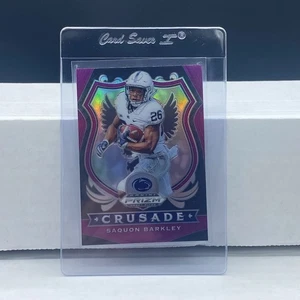 2020 Panini Prizm Draft Picks - Crusade Saquon Barkley #85 Purple Prizm - Bild 1 von 2