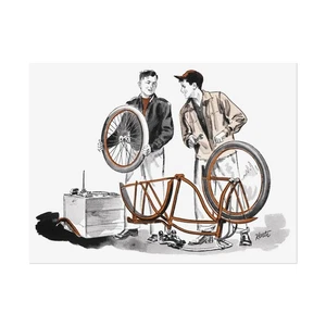 Overhaul Your Bike in Popular Mechanics magazine, 1953 - Paper Poster - Picture 1 of 49