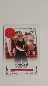 Leaf National Convention 2013 Damian Lillard #N-DL1 Portland Trail Blazers  - Imagen 1 de 1