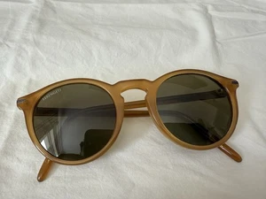 Serengeti Raffaele 8951 Sunglasses Unisex Shiny Honey Mineral Polarized - Picture 1 of 24