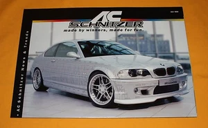 AC Schnitzer IAA 1999 Prospekt Brochure Depliant Catalogue S3 A.R.T. S5 etc. - Bild 1 von 1