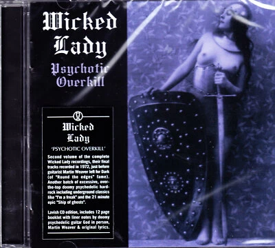 WICKED LADY psychotic overkill CD NEU /NEW OVP Sealed - Bild 1 von 2