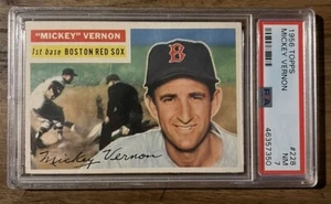 1956 Topps Micky Vernon #228 PSA 7 NM - Picture 1 of 2