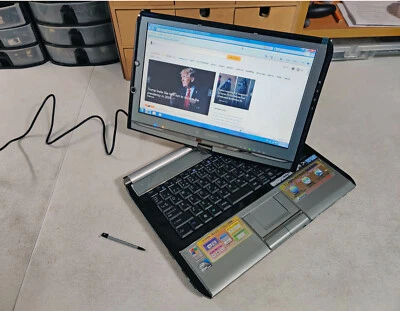 Kohjinsha Ex Serie Umpc INTEL ATOM 1.60GHz 160GB,2GB Touchscreen Win 7 Menta - Immagine 1 di 4