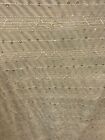 BEIGE CREAM Embroidered Sequin Stretch Jersey Fabric (60 in.) Sold By The Yard