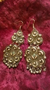 Silver earrings - India vintage stunning - Picture 1 of 4
