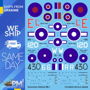 Techmod 48065 1/48 Decal for Hellcat Mk I Accessories for aircraft - Picture 1 of 6