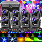 150W 18 Prism Beam LED Moving Head Gobo Stage Light DMX DJ Party w/ Flight Case