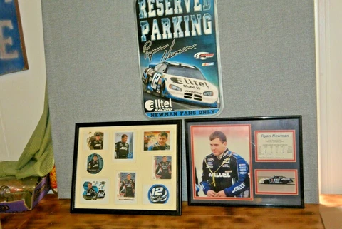 Ryan Newman Lot#8 Wooden Clock, Decals, Book, Sign, Sketches & More Cover