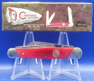 CHEROKEE CUTLERY COURTYARD WHITTLER CC-139RSB - Picture 1 of 5