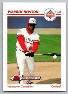 1991 Line Drive Pre-Rookie - AAA #643 Warren Newson (RC) - Picture 1 of 2