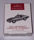 1963 Chevrolet Corvette Stingray poinçon souvenir Lil voitures classiques ornement 