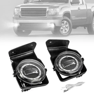 Faros antiniebla LED DRL para GMC Sierra 1500 2500 3500 2003-2006 - Imagen 1 de 12