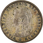 [#386179] Coin, Netherlands, Wilhelmina I, 25 Cents, 1897, VF, Silver, KM:115