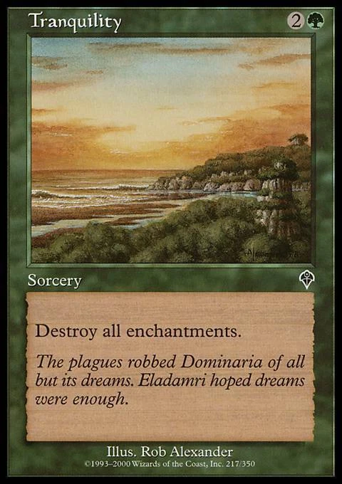 MTG Tranquility - Foil, NM-Mint, English Invasion - Image 1 of 1