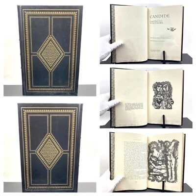 1979 Candide, Francois Marie Arouet Voltaire, Franklin Library, Illustrated - Image 1 of 4
