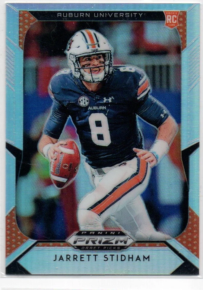 2019 Prizm Draft Picks SILVER PRIZM #119 Jarrett Stidham LAS VEGAS RAIDERS RC 23 - Image 1 of 1
