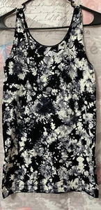 Rock & Republic Shirt Womens Medium Tank Top Sleeveless Round Neck Cami - Picture 1 of 4