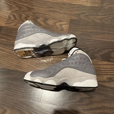 Air Jordan 13 Retro 414571-016 Atmosphere Grey Black White Youth size 5.5 - Image 1 of 4