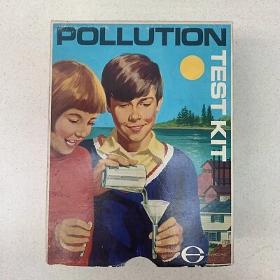 Vintage Pollution Test Kit Environmental Test Kit Rare 1971 Envirco Inc Chicago - Image 1 of 4